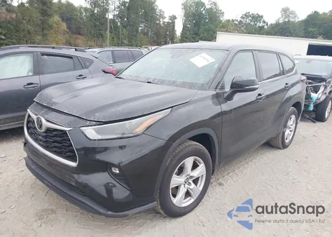 2024 Toyota Highlander Le from USA, damaged, VIN 5TDKDRAH8RS539496